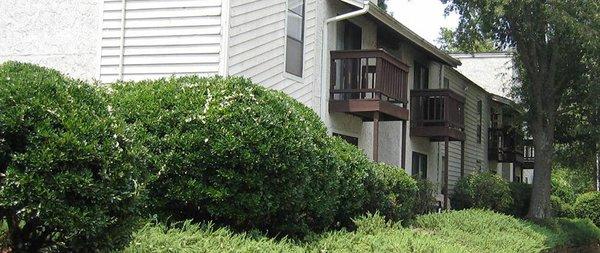 Private balcony access.