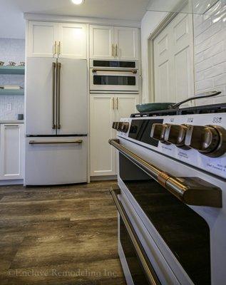 Contemporary Sage Green Kitchen - Huntington Beach Remodel