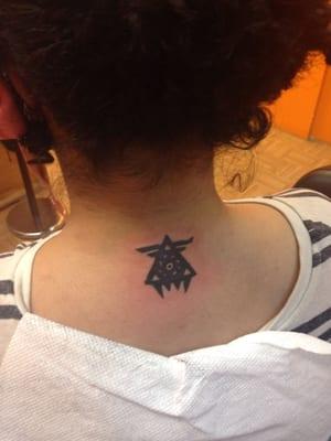 My friend also got a tattoo and she did a fabulous job with this one as well!