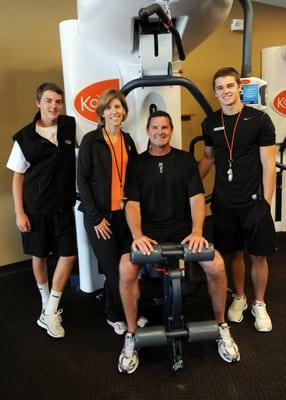 Jeff, Lori, Hunter & Trevor Granville - Owners of Koko FitClub of Acton