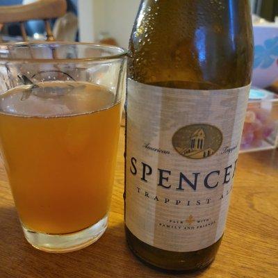 Really enjoyed our Trappist Ale from Spencer Brewery!