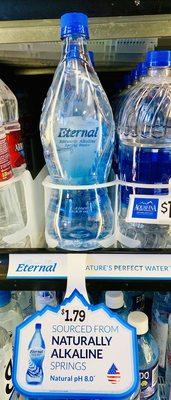 Eternal Water-Naturally Alkaline, Natural Electrolytes, Natural pH, Spring Water. Available Here at Shell