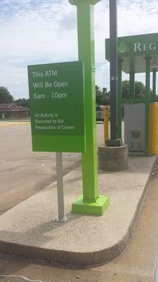 I e never heard of an ATM closing.