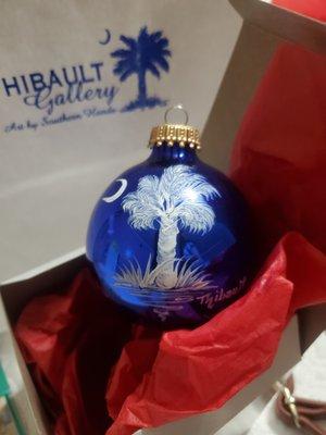 Beautiful hand-painted ornament