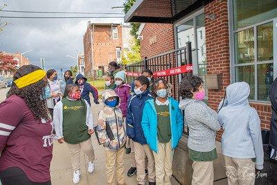 Positive Youth Expressions, Inc. Ribbon Cutting Program for new center located at 
 1001 N. Dukeland Street, Baltimore.