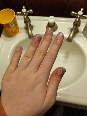 Most of my fingers are cut along the cuticle and are inflamed. I hope i do not get an infection.