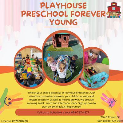 Playhouse Preschool Forever Young