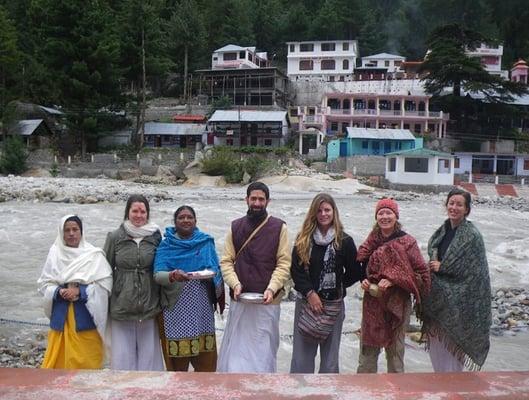 Gangotri, near the source of the Holy River Ganga, Himalayas, India. Annual Retreat.