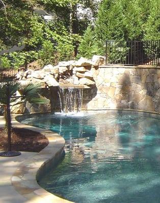 Complete Poolscapes - waterfalls, grottos, landscaping.....