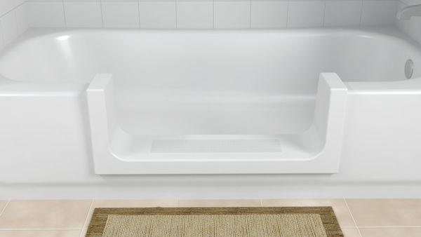 At Surface Solutions, we specialize in transforming your bathtub to a step in shower with our Clean Cut Bath tub modification...