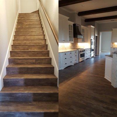 Luxury Vinyl Plank 
 Durable Waterproof 
 Amazingly beautiful and 
 easy to clean.