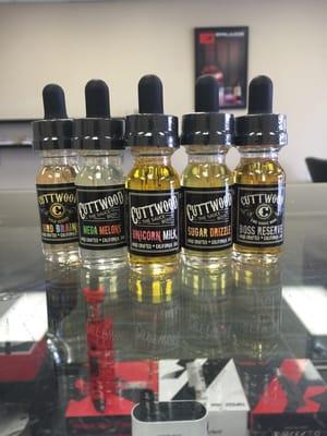 Cuttwood E-liquid available at Vapor Solutions Mathews