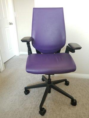 Amelia G's awesome ergonomic custom Steelcase chair