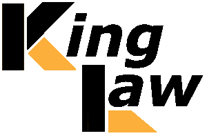 King @ Law banner logo