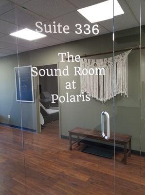 Entry to The Sound Room