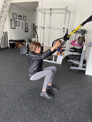 Gladys Degner TRX Squat