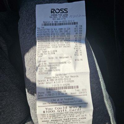 Ross Dress for Less