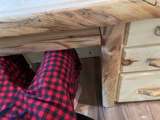 Pine desk