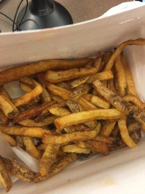 Soggy fries, but then again they were delivered.