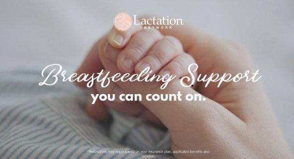 Lactation services covered 100% through Lactation Network (TLN)