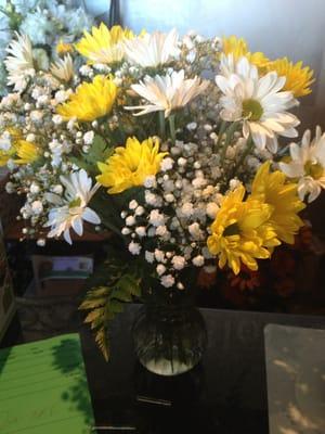 Bouquet of daisies that I purchased