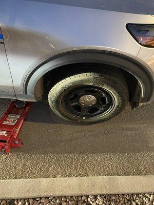 Tire change