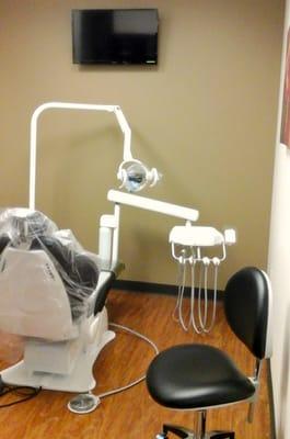 The inside of our dental office!