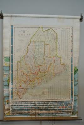 People love our historical Maine map!