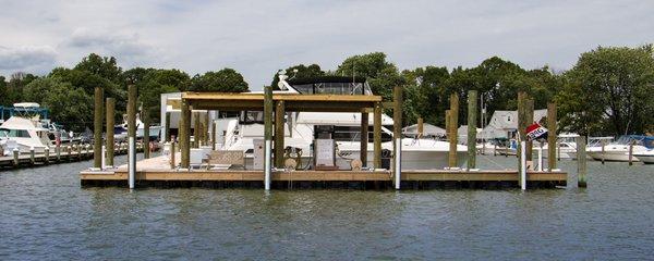 Porter's Seneca Marina Fuel Dock