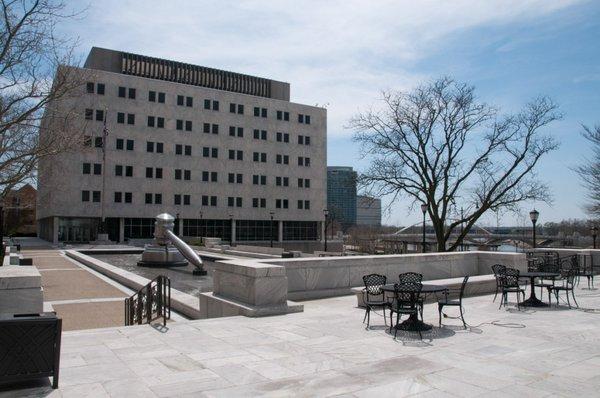 Licensed to practice in all Ohio courts. This is the Supreme Court of Ohio, just a few blocks from my office.