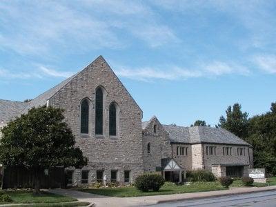 a view of St. Andrew's from Wornall Road