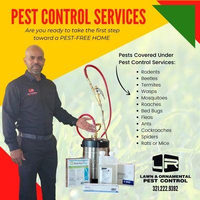 LR Lawn and Ornamental Pest Control