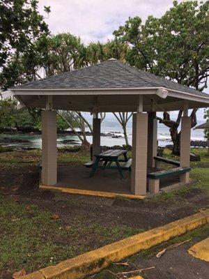 Park Bench & Gazebo