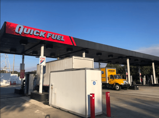 DEF tank at Quick Fuel location