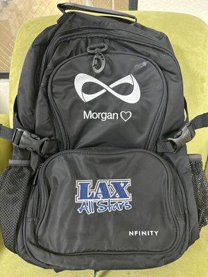 We'll personalize your teams backpacks