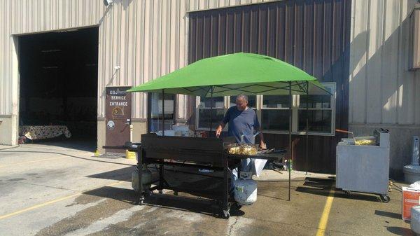 Come visit during one of our cookouts.