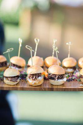 BBQ Sliders for our Game Night.