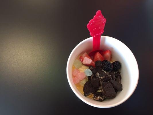 My fro-yo creation!