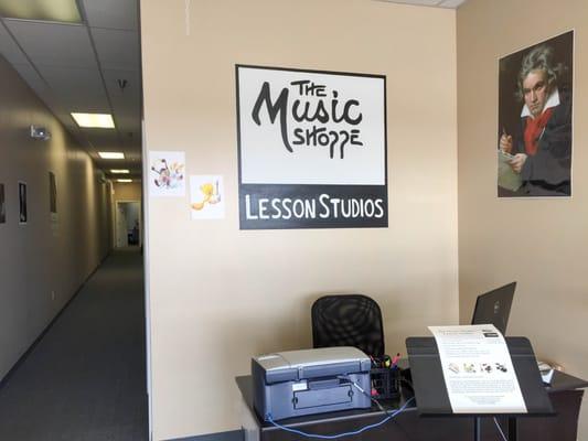 The lesson studios have qualified teachers for every major instrument.