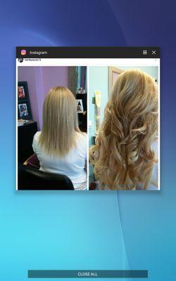 Tape in Hair extentions