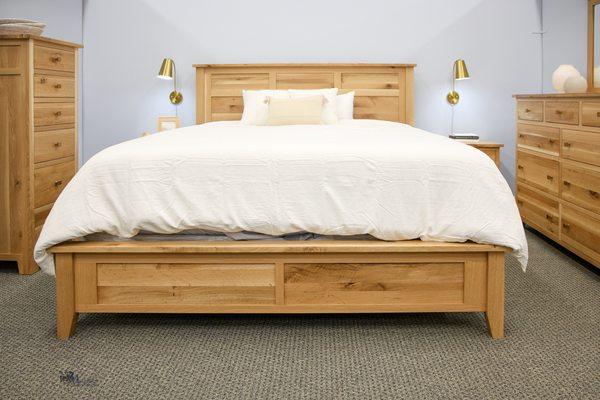 The Olde Cottage Bedroom Collection - Available in multiple hardwoods and sizes. Amish made in the USA.