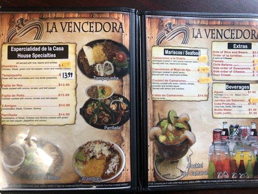 Their Menu :)