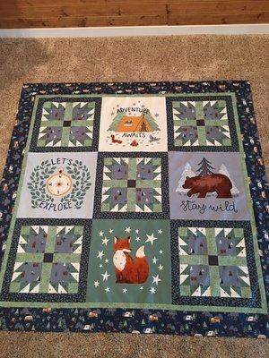 Baby quilt for sale