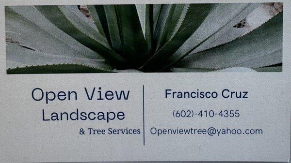 Open View Landscape And Tree Service