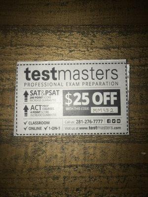 Test Masters Educational Services