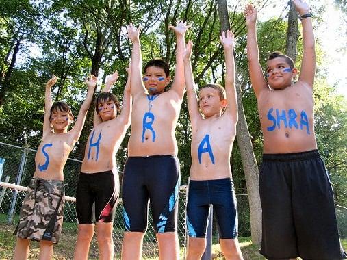 Boys on the Swim Team