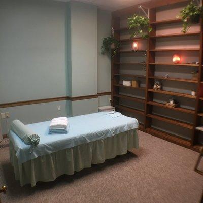 Massage Room #2 at Chinese Massage at 8 Main Street, across from the Post Office in Flemington, NJ - for an appointment call (908) 824-7321