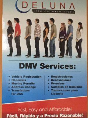 DMV Services.