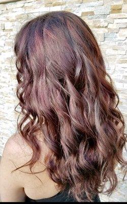 ruby slipper, balayage