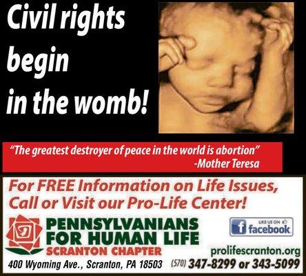 Pennsylvanians for Human Life Scranton Chapter